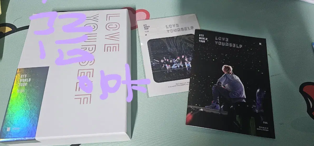bts럽셀콘 서울 블루레이 (석진포토북)