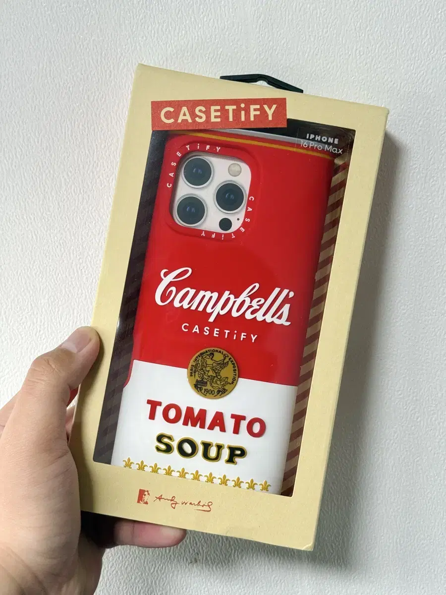 Casetify*Andy Worhal iPhone16Pro Max케이스
