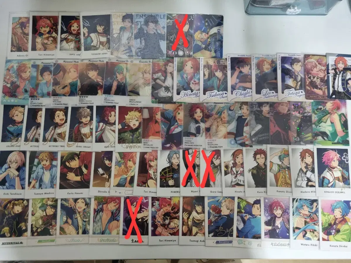앙스타 파샤 클카 엽서 아르카나 웨하스 히이로 쥰 히요리 레오