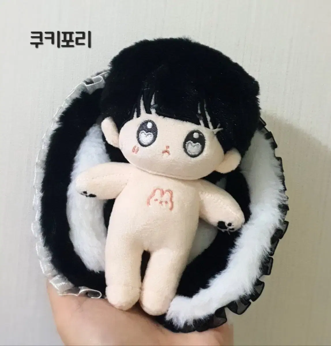 쿠키, 크림, 버찌 포리 10cm 무속성 솜인형