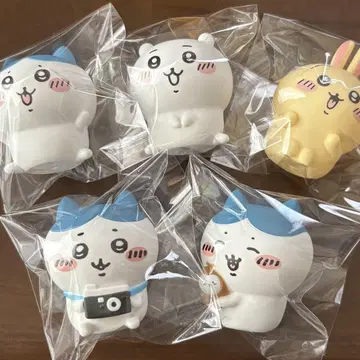 치이카와 프렌즈 소프트 비닐 피규어 5개 세트