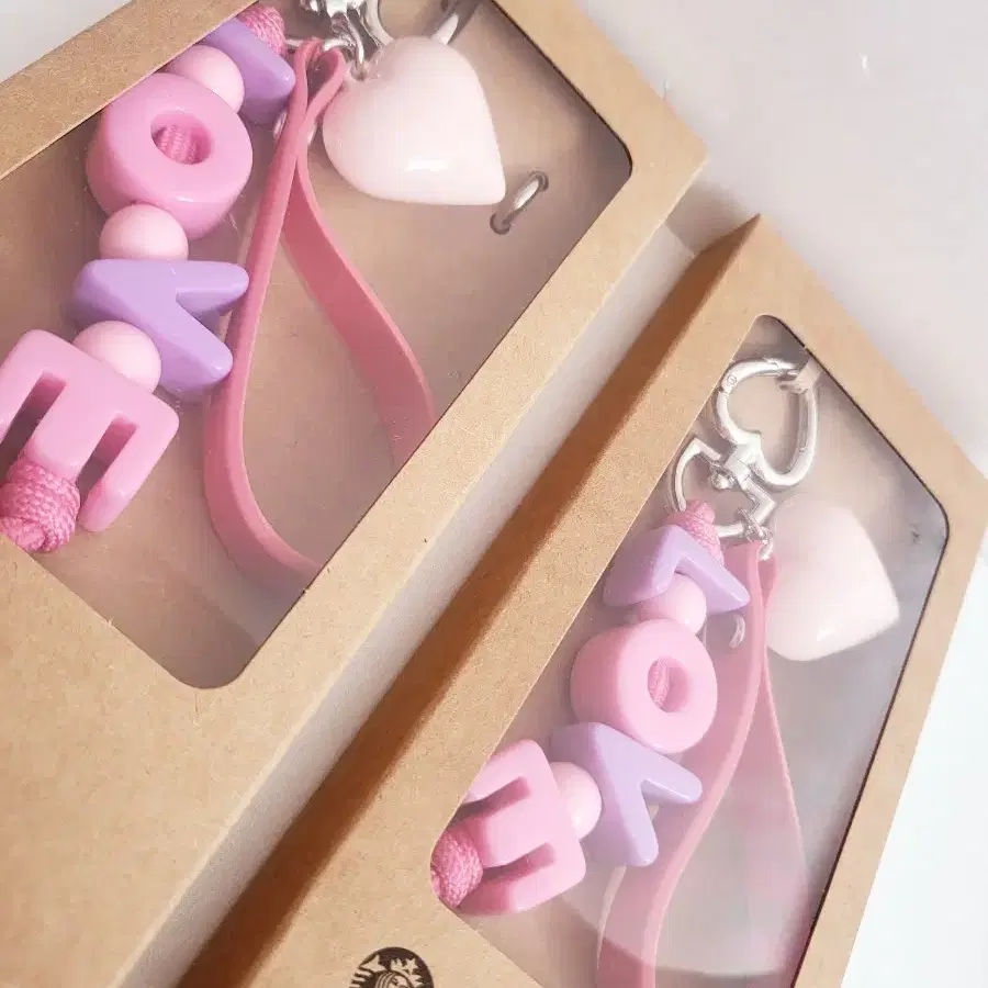 Starbucks Love Heart Keychain Pink ★送料込 Starbucks Korea 2022 22 Sweet love heart key chain | eBay
