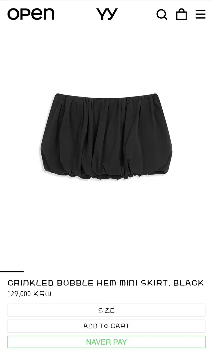 Openyy Balloon Skirt