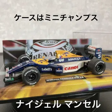 F1 윌리엄스 FW14 나이젤 맨셀 케이스는 미니 챔피언스