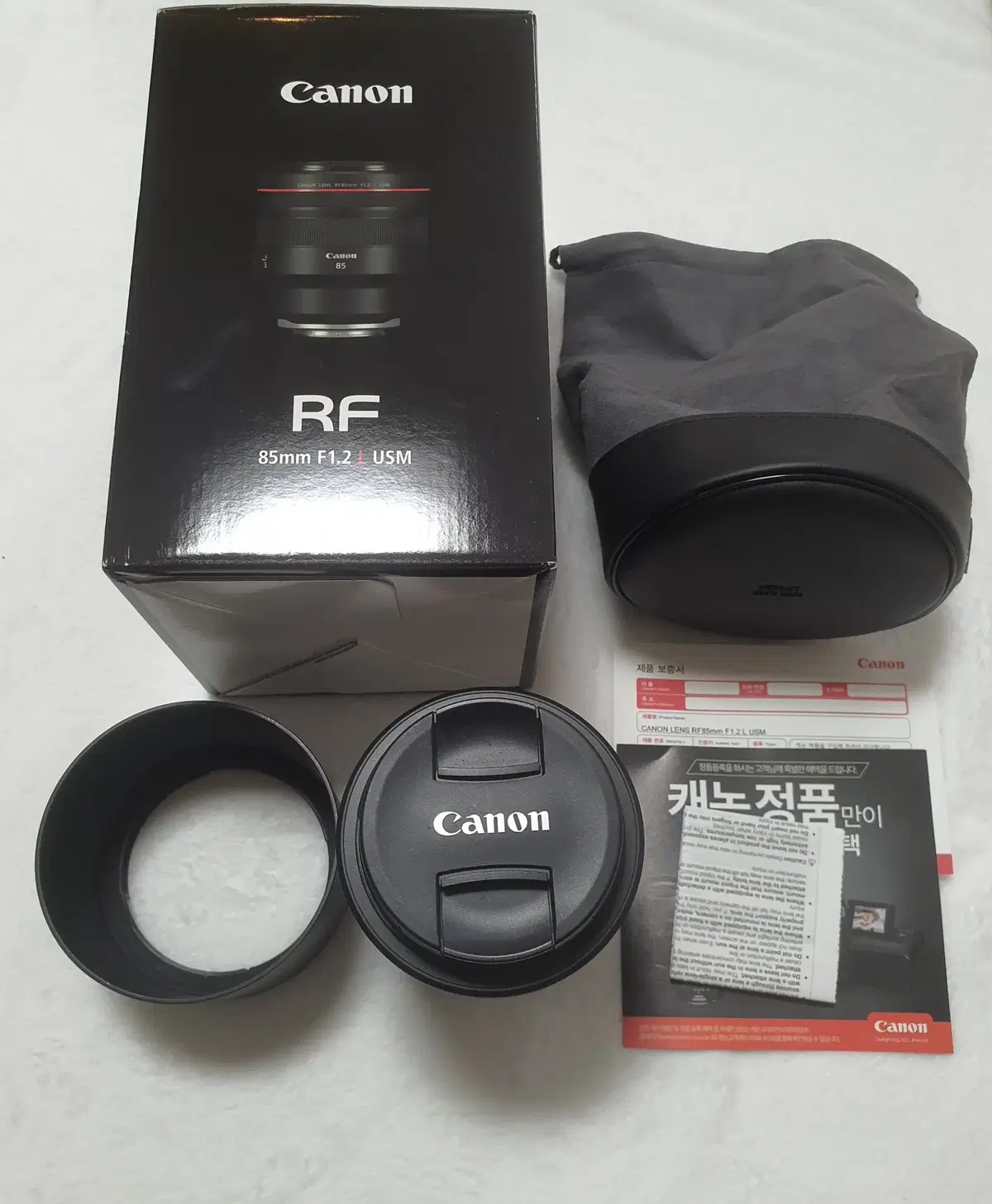 캐논 RF 85mm F1.2 알만두 팝니다. 85.2