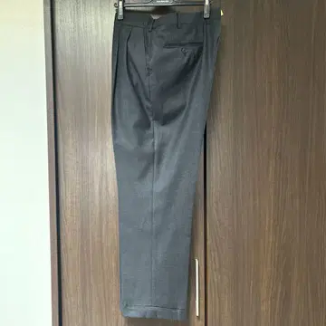 고급 소재 오더 그레이 울 슬랙스 SUPER 110's