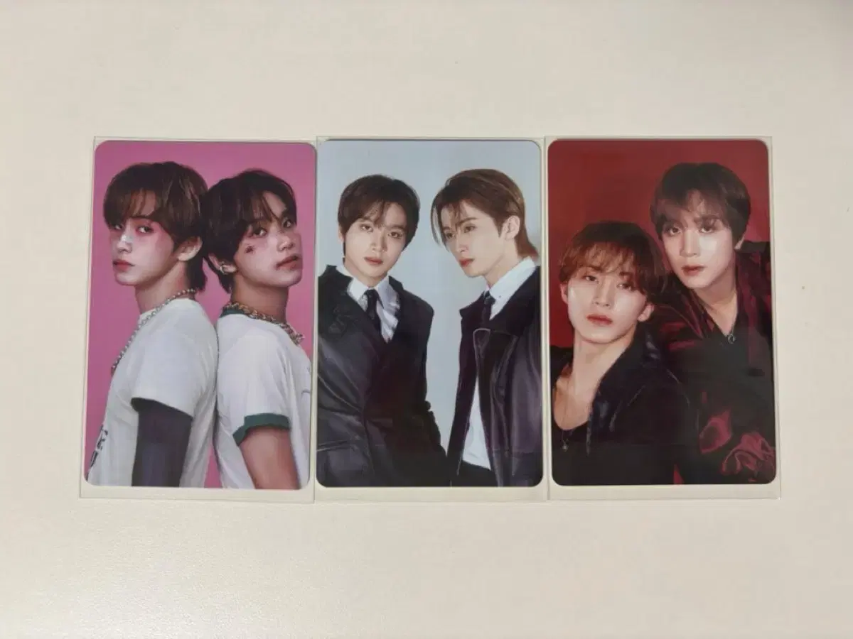 NCT 127 드림 시그 트레카 마크 해찬 유닛 포카 3장 일괄양도