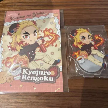 귀멸의 칼 발렌타인&화이트데이 아크릴 스탠드 엽서 렌고쿠