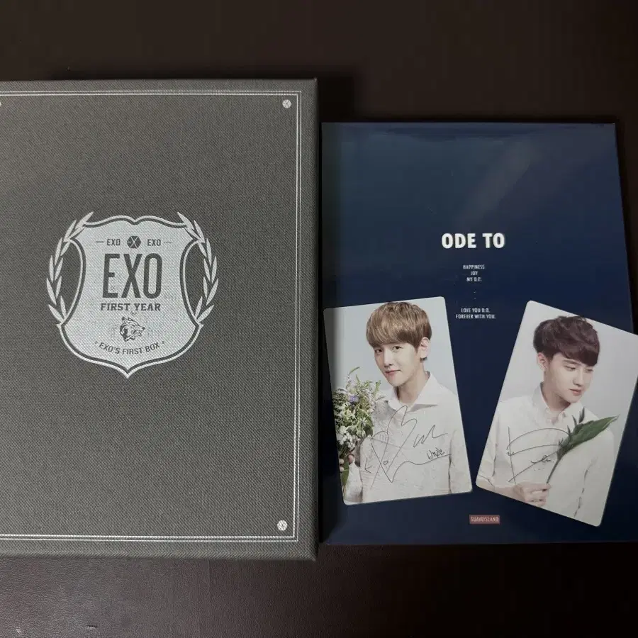 엑소 도경수 변백현 포카 dvd