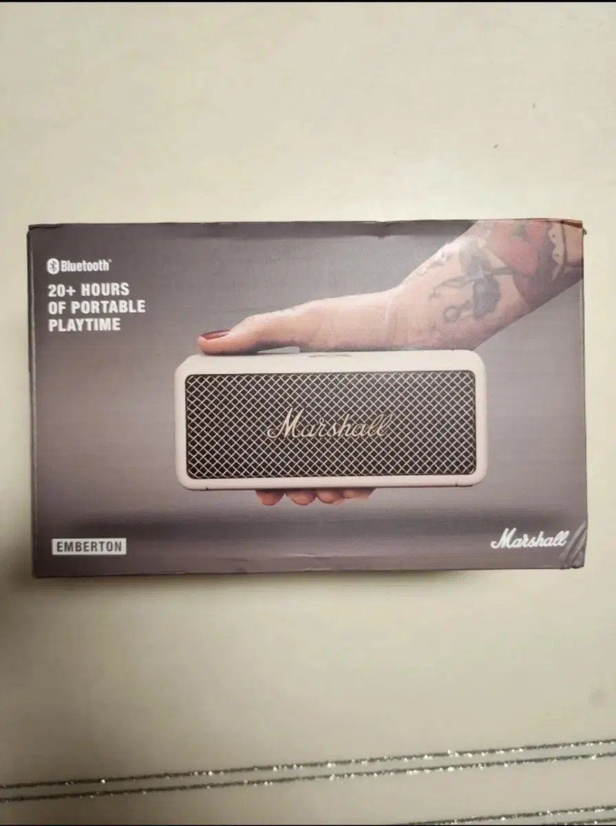 *미개봉 새상품* 정품 마샬 엠버튼 블루투스 스피커 Marshall
