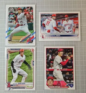 오타니 쇼헤이 topps 카드 세트