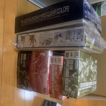 RG HG MG. 건담 프라모델 클리어 컬러 세트