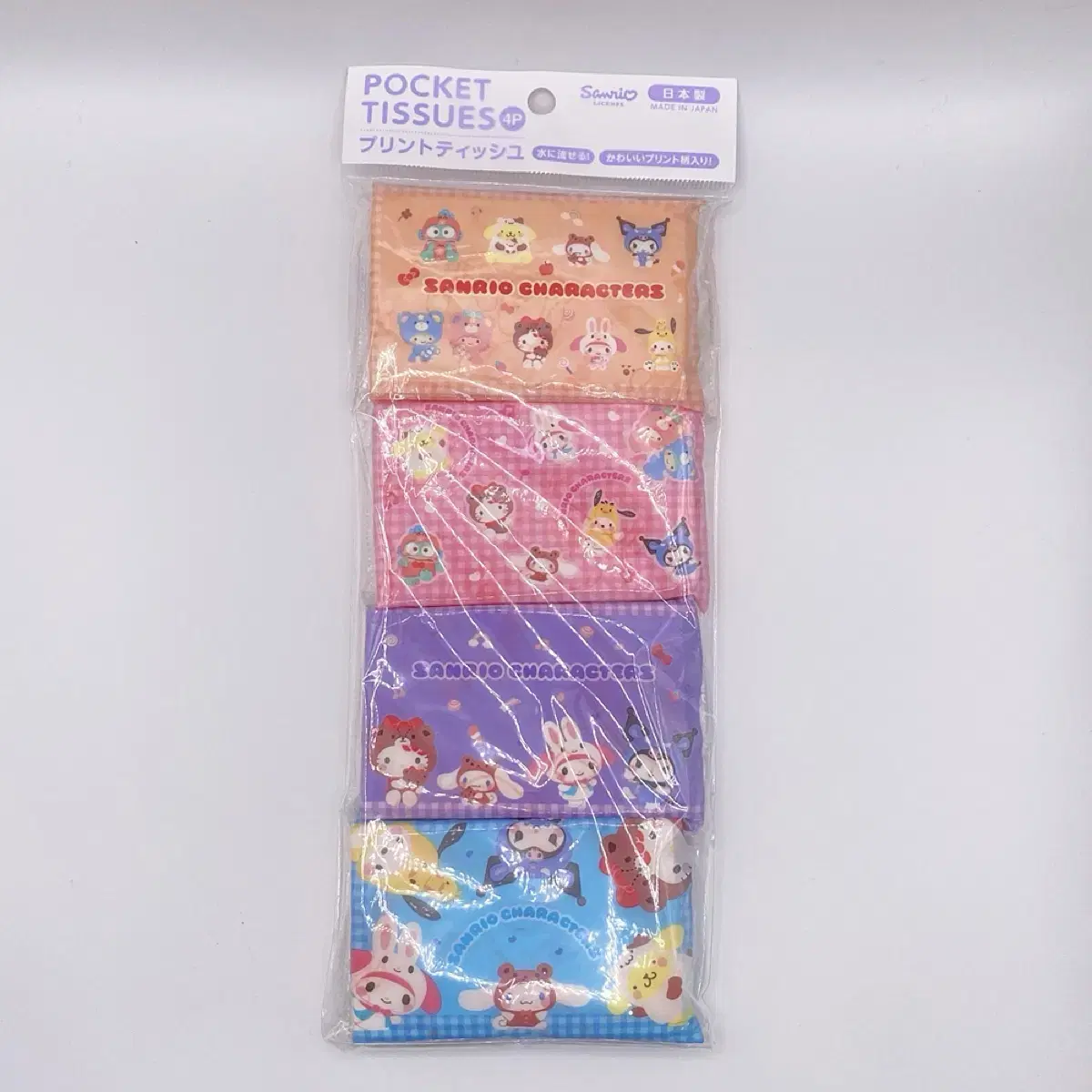 Sanrio Characters Travel Pocket Tissue