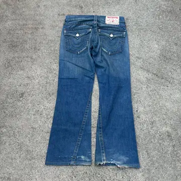 00s TRUE RELIGION 부츠컷 다크 네이비