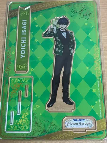 블루 록 겟세이이치 플라워 가든 애니맥스 카페 빅 아크릴 스탠드