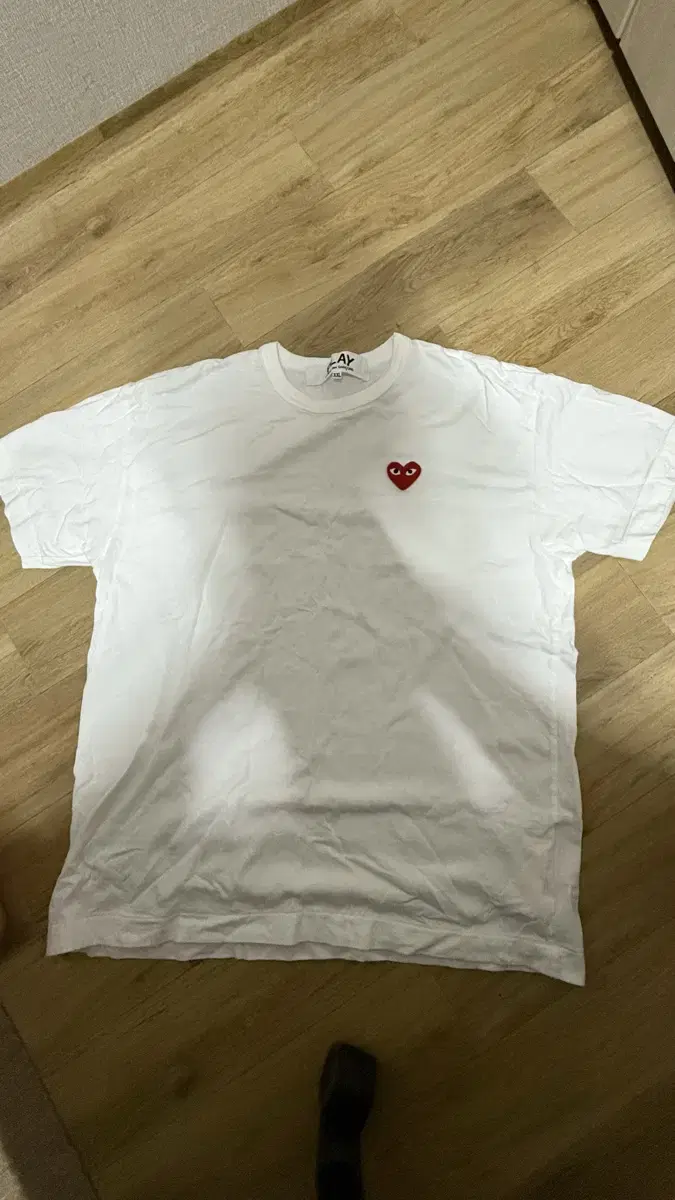 꼼데가르송 반팔 XXL