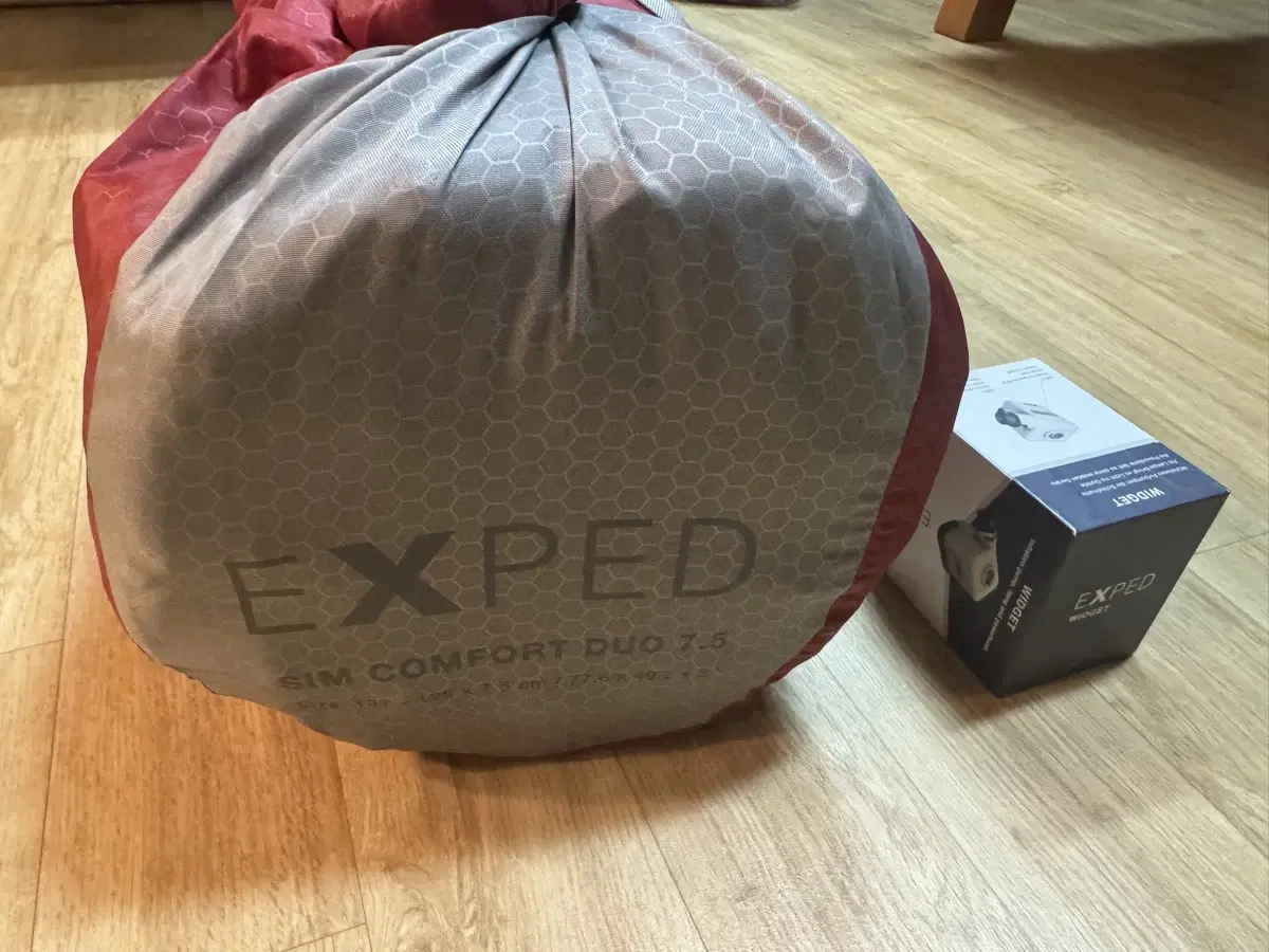 Exped 엑스페드 씸컴포트 7.5 구형(정식수입) + 위젯펌프(아마존)