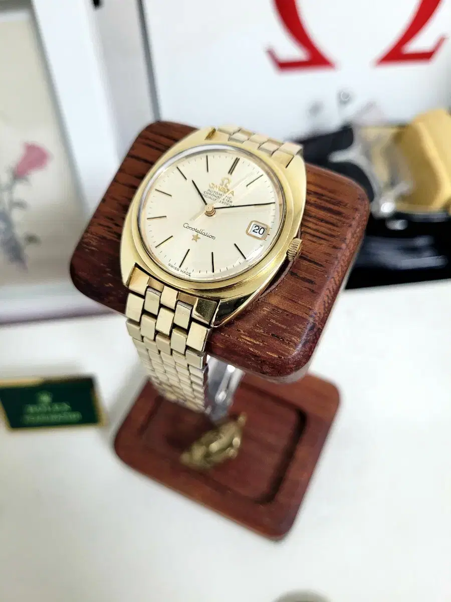 Omega Constellation Capgold Automatic Watch