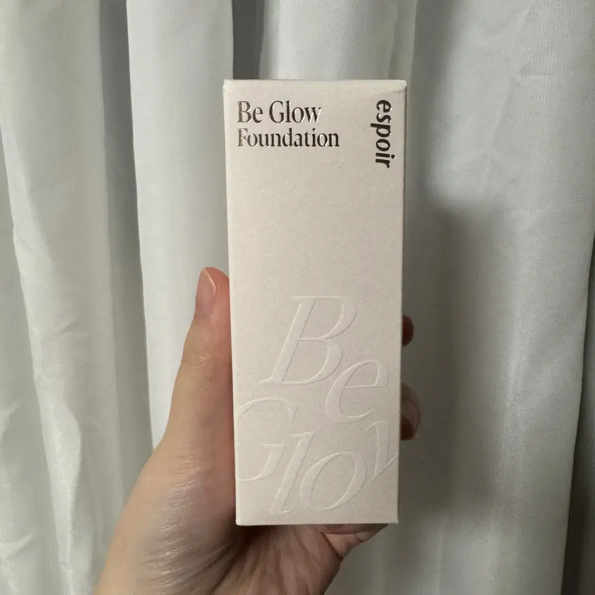 에스쁘아 비글로우 파운데이션 웨딩피치