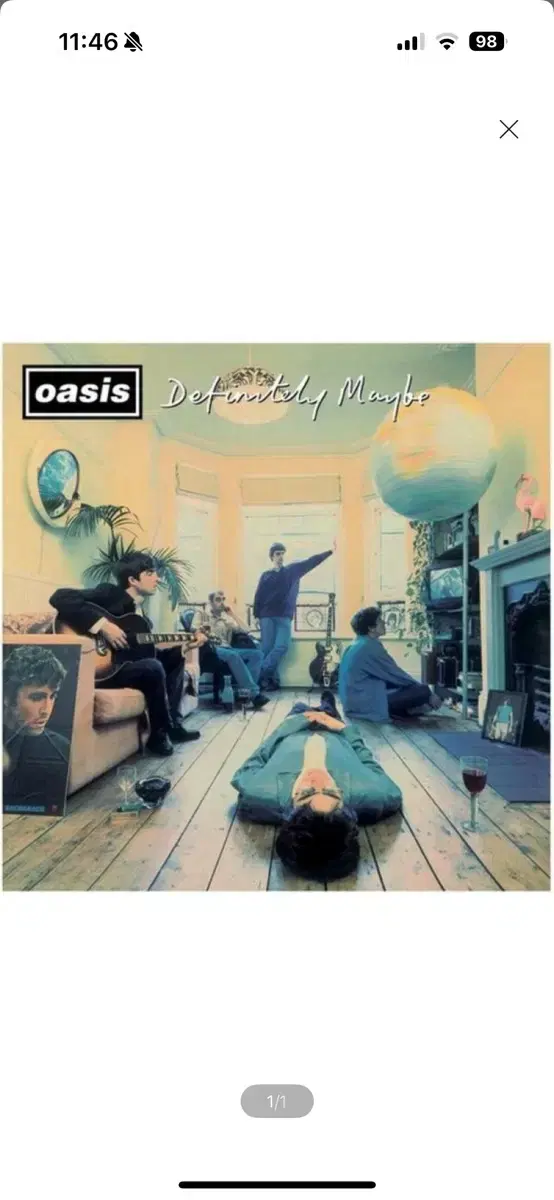 LP) Oasis (오아시스) - 1집 Definitely Maybe (