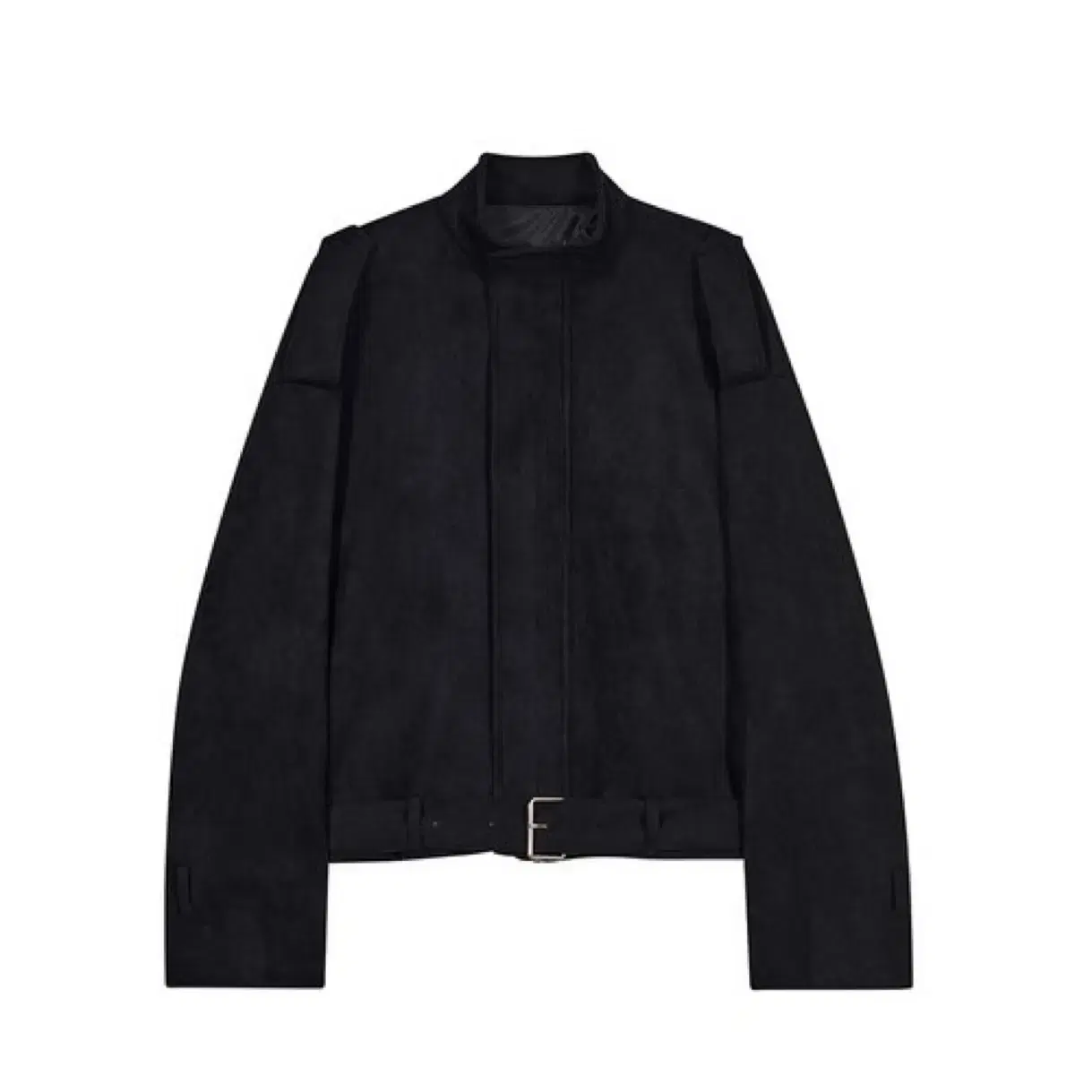 IronyPorn Vegan Suede Short Belted Jacket IRO129
