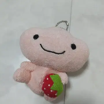 산엑스 구운빵 딸기빵 마스코트 봉제 인형