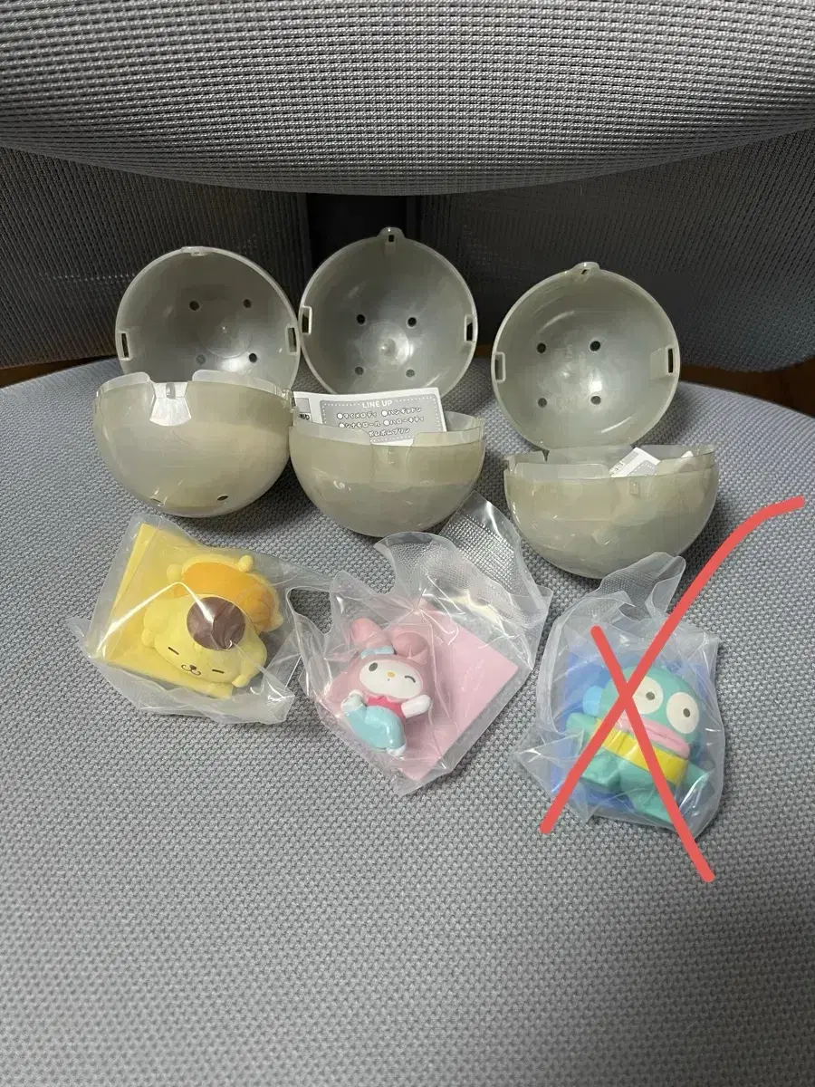 (산리오) 요가 가챠 피규어 팝니당