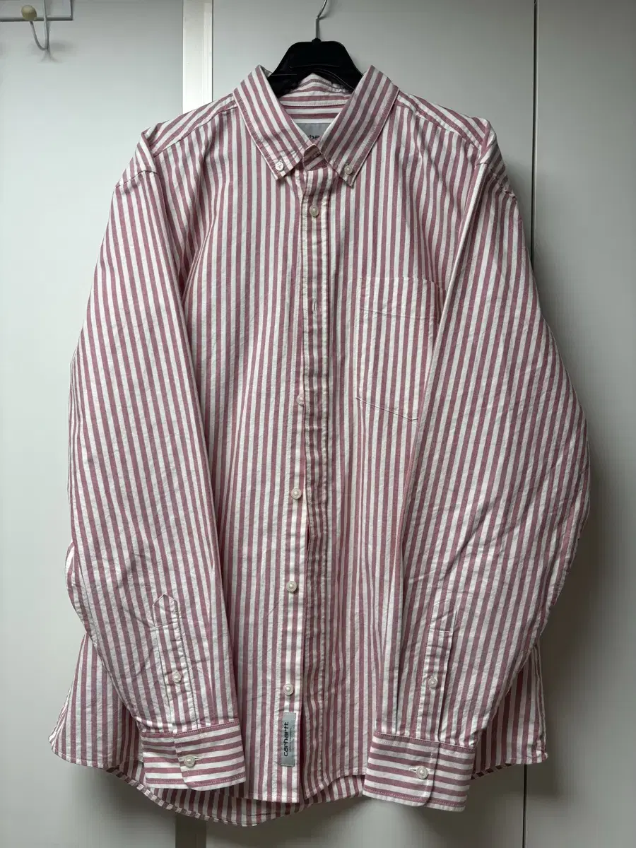 칼하트윕 긴팔 사이먼 셔츠 CARHARTT WIP L 레드