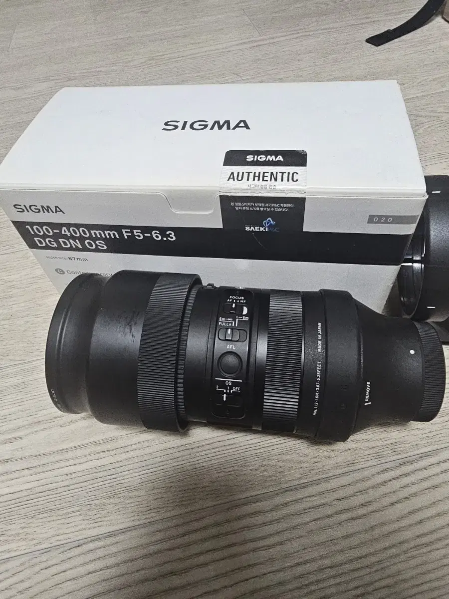 시그마 100-400mm c 소니 e마운트