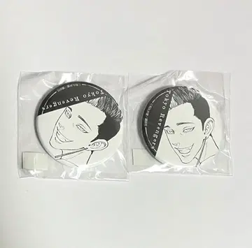 도쿄 리벤저스 웹폰 캔뱃지 반간 슈지 2개