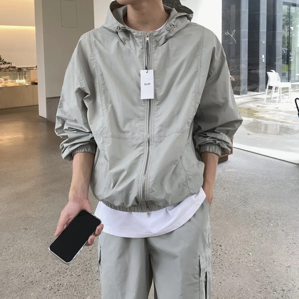 나일론 바람막이