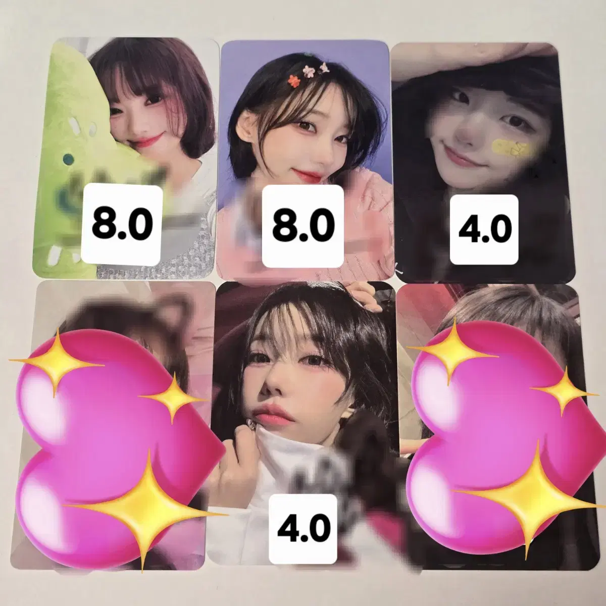 QWER 마젠타 히나 싸인 포카 싸포 미공포 응모자 당첨자 포토카드