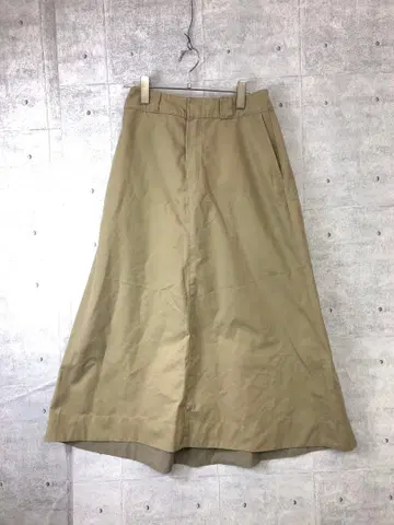 디키즈 스트릿 헌옷 트윌 워크 치노 플레어 롱 스커트