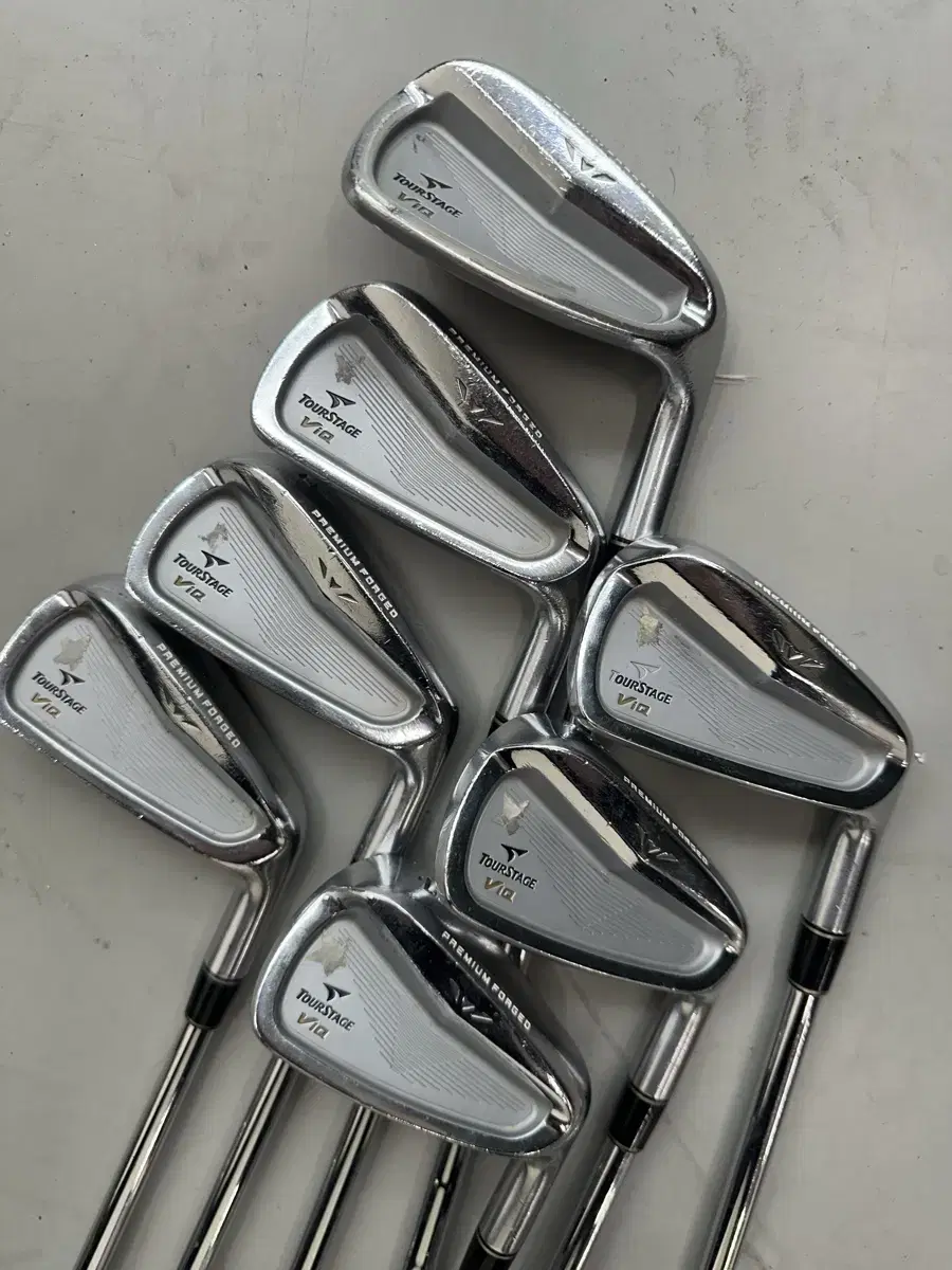 투어스테이지 NEW VIQ (4~P) 7아이언 세트 경량 950 R 샤