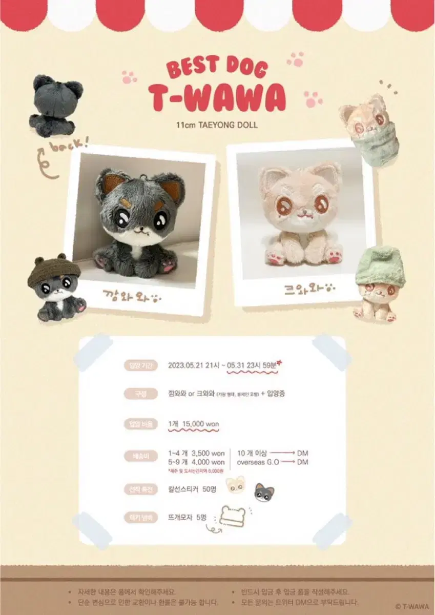 태용 인형 크와와 양도