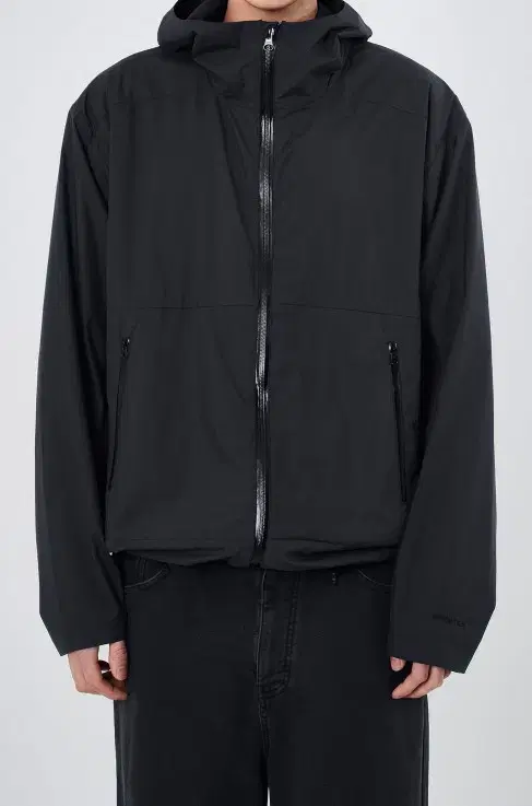 브라운야드 Light Wind breaker, Ink Black  4