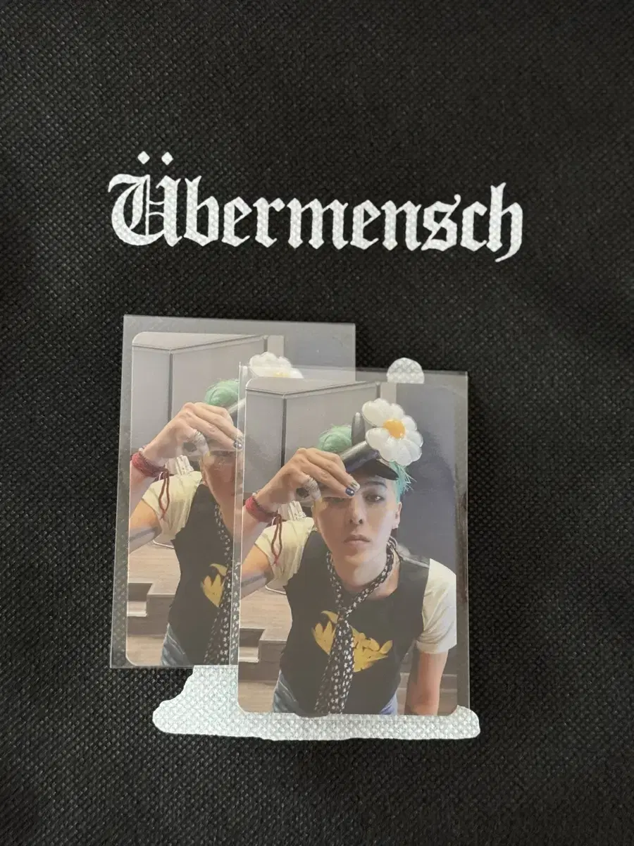 G-Dragon Lightstick photocard Dustbag