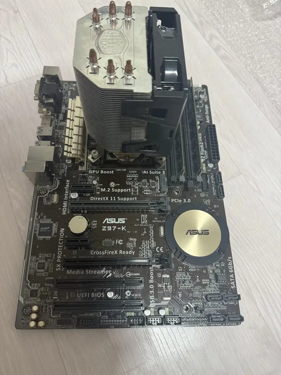 i7 4790K/램16g/ASUS H97-k Msi 1070 8G