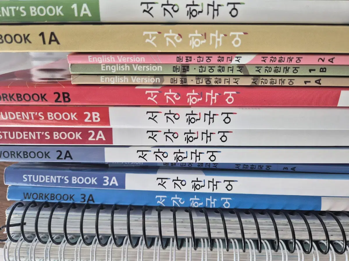 Sogang Korean language textbooks bulk are on sale.