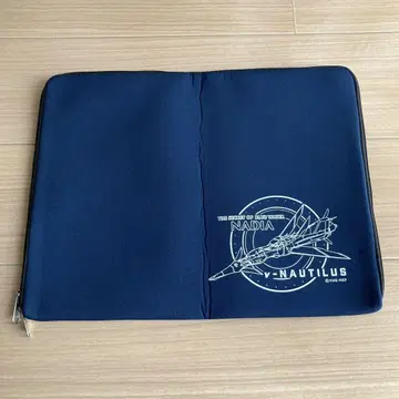 신비의 바다 나디아 멀티 모바일 케이스 블루 더블 지퍼