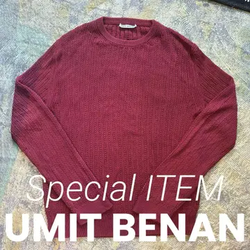 UMIT BENAN 우미트 베난 스웨터 버건디 니트 M사이즈