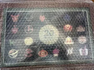 가면라이더 20주년 기념 핀 배지 세트