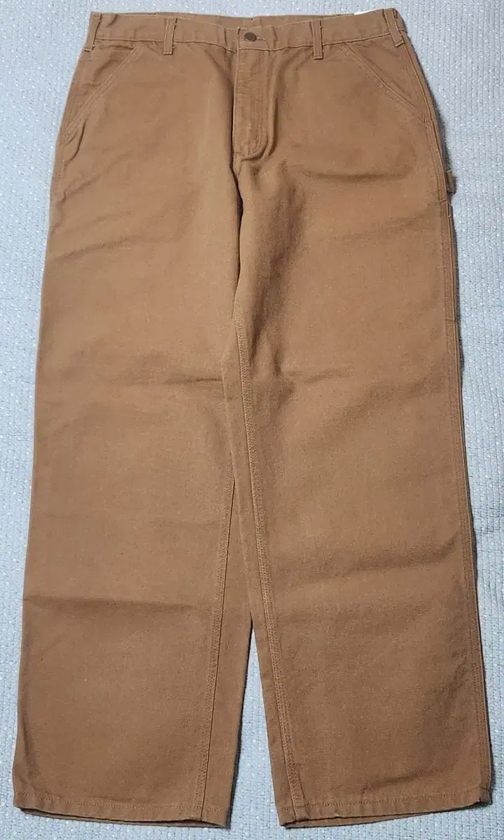 칼하트 빈티지 카펜터 데드스탁 싱글니 B11 BRN 36x30 더블니