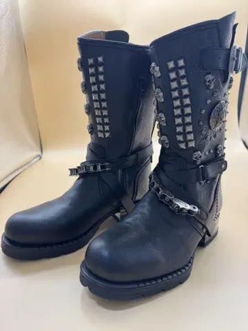 New Rock 엔지니어 부츠 26cm 미사용 전시품