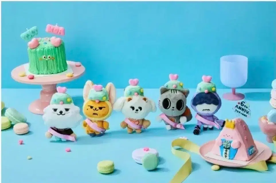 미개봉)투바투 뿔바투 모아 연준 수빈 범규 태현 휴닝카이6주년 키트 세트