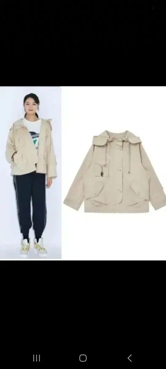 럭키슈에뜨 후드 점퍼