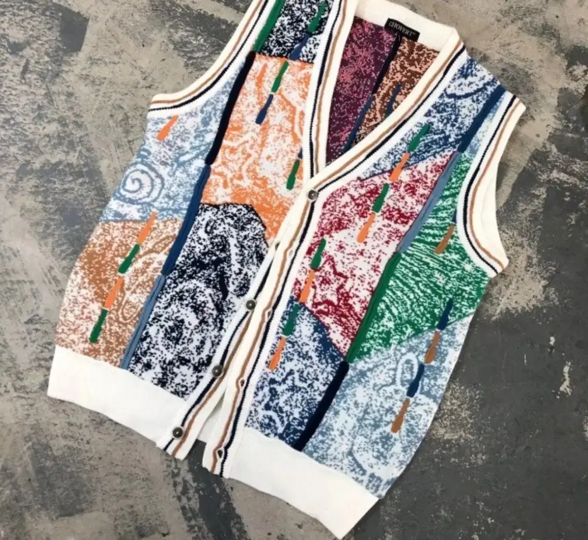 95 VINTAGE VEST 빈티지 니트 조끼