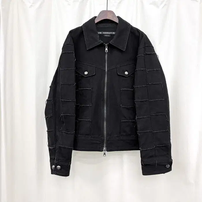Anderson Belle 24SS Patchwork Denim Jacket