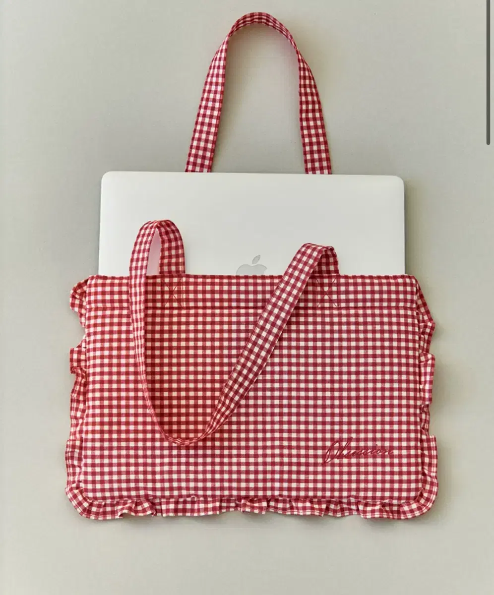 [새상품] GBH ruffle bag 러플백 (레드)