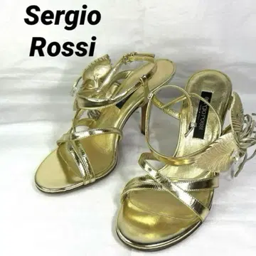 Sergio Rossi/세르지오로시 핑크 힐 골드 리프